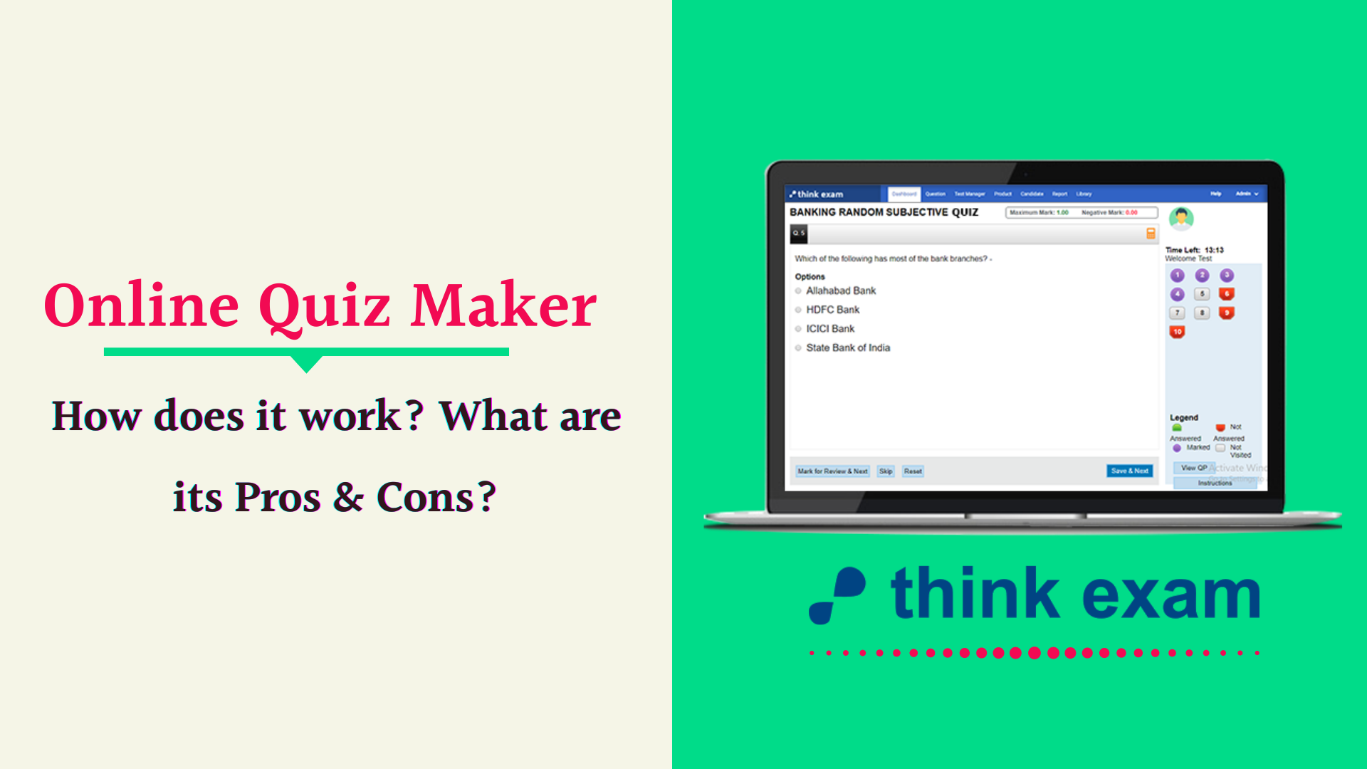 Online Quiz Maker How does it work What are its Pros & Cons