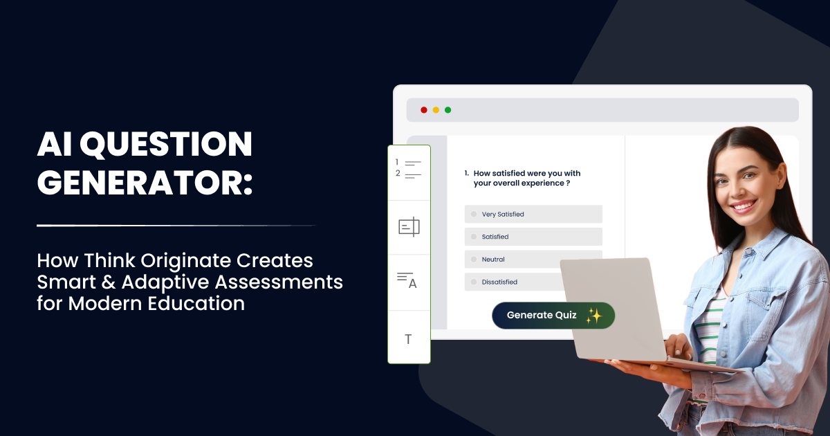 AI Question Generator: How Think Originate Creates Smart & Adaptive Assessments for Modern Education