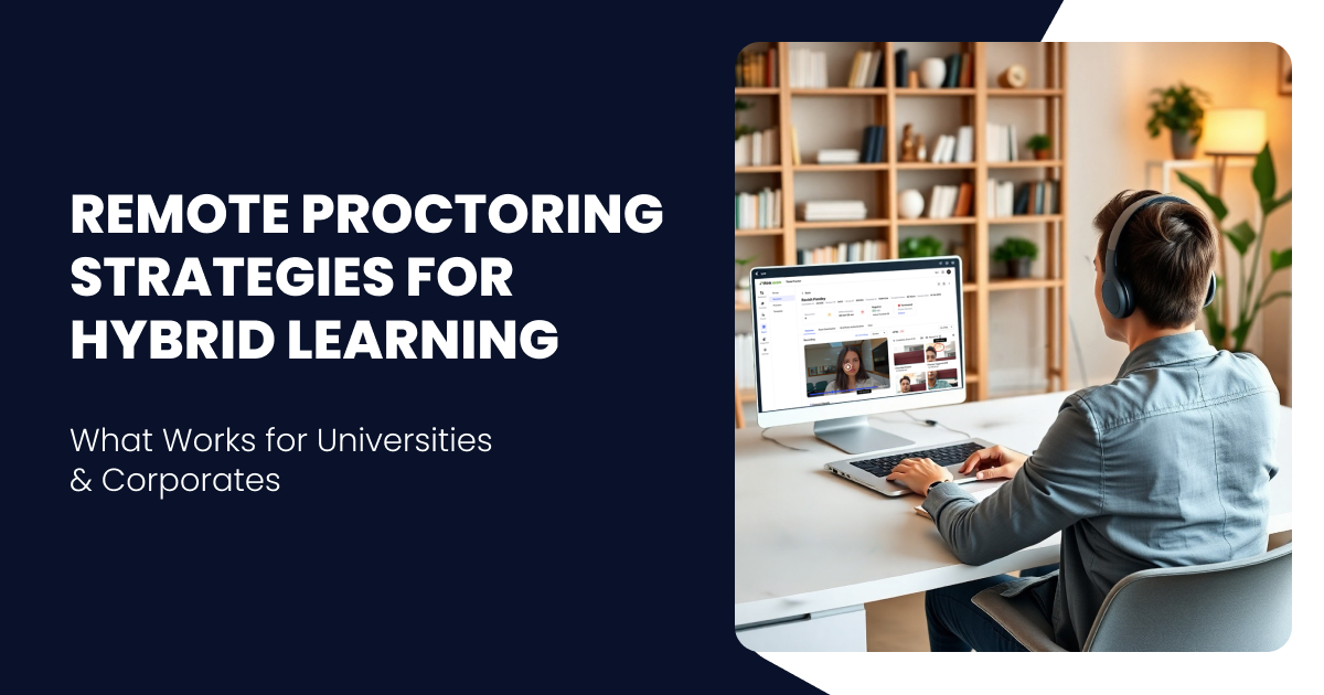 Remote Proctoring Strategies for Hybrid Learning: What Works for Universities & Corporates