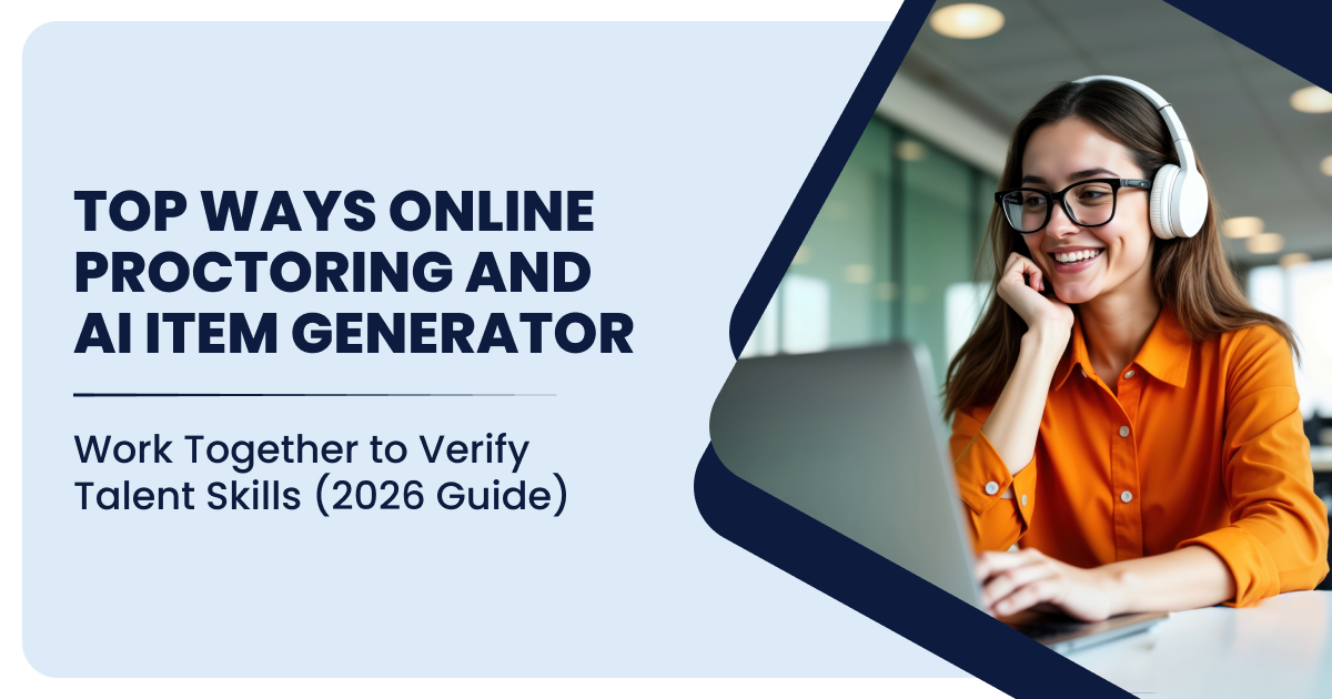 Top Ways Online Proctoring and AI Item Generator Work Together to Verify Talent Skills (2026 Guide)