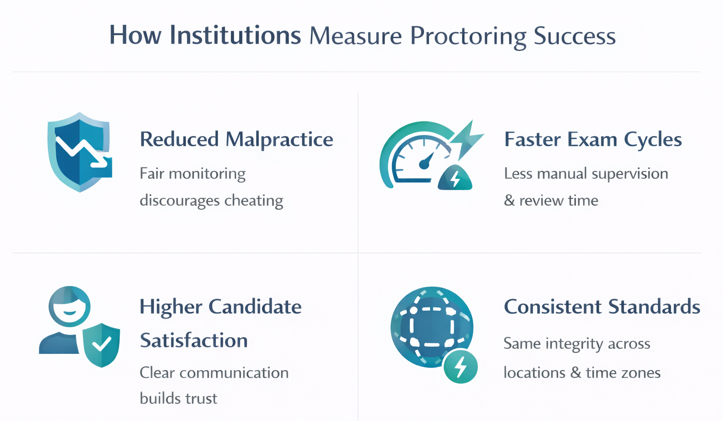 How Institutions Measures Proctoring Success