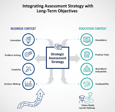 Integrating Assessment Strategy with Long-Term Objectives